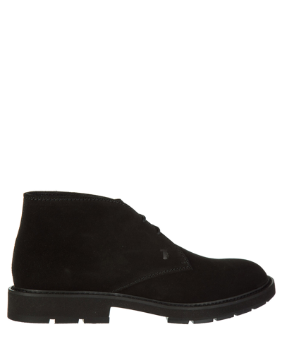Shop Tod's 46a Ankle Boots In Black