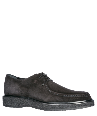 Shop Tod's Oxford Shoes In Black
