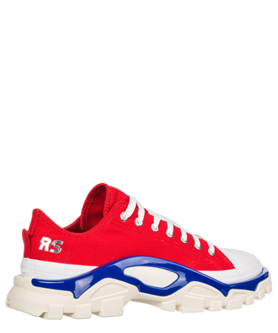 Shop Adidas Originals Rs Detroit Runner Sneakers In Red