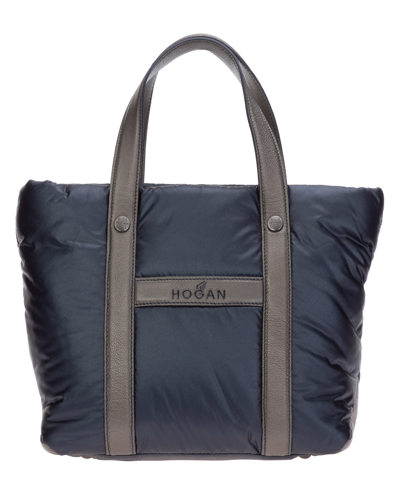 Shop Hogan Tote Bag In Blue