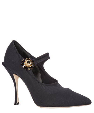 Shop Dolce & Gabbana Mary Jane Pumps In Black