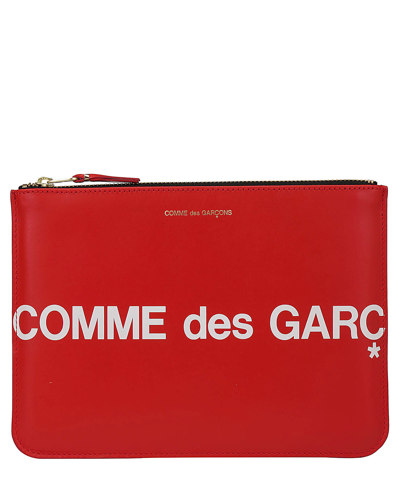 Shop Comme Des Garçons Pouch In Red