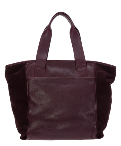 Shop Hogan Shoulder Bag In Violet