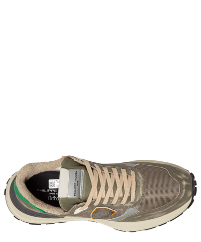Shop Philippe Model Antibes Mondial Sneakers In Green