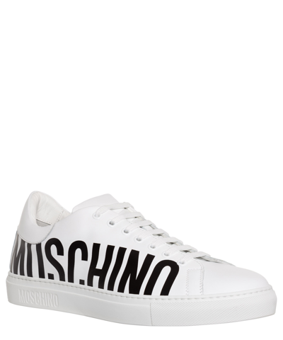 Shop Moschino Serena Sneakers In White