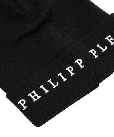 Shop Philipp Plein Beanie In Black