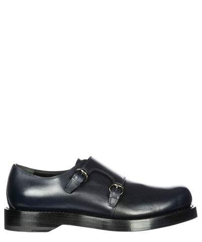 Shop Gucci Oxford Shoes In Blue
