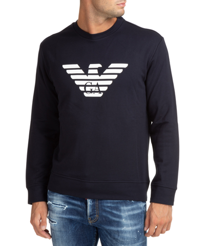 Emporio Armani T-shirt In Blue