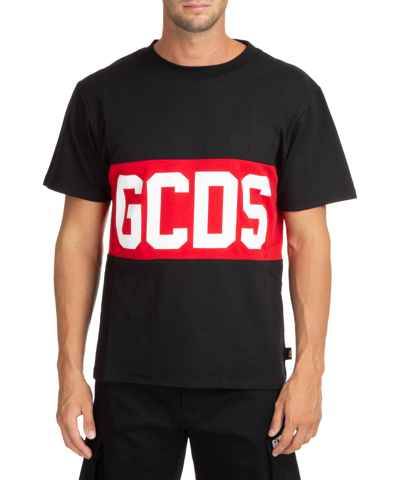 Shop Gcds Band Logo T-shirt In Black
