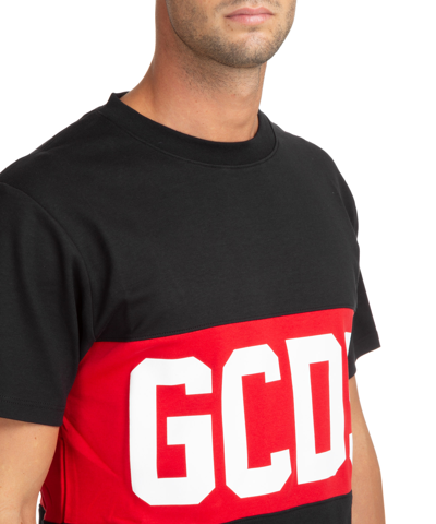 Shop Gcds Band Logo T-shirt In Black