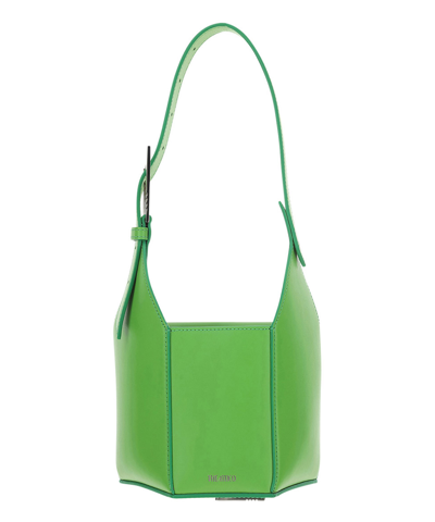 Attico 6 Pm Shoulder Bag In Green