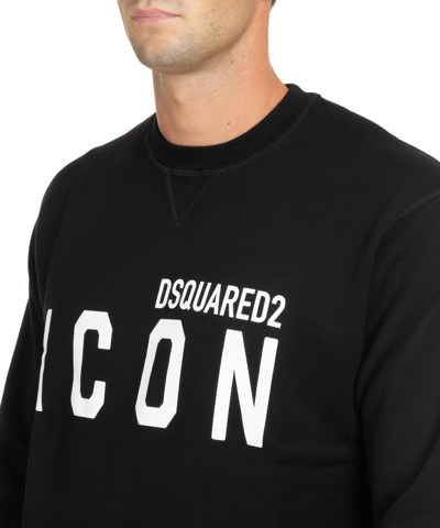 Shop Dsquared2 Icon Sweatshirt In Black