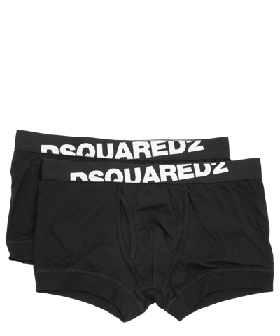 Shop Dsquared2 Boxer In Black