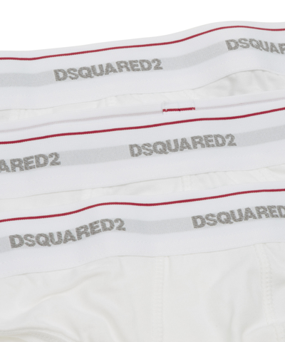 Shop Dsquared2 Briefs In White
