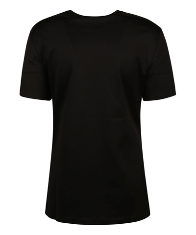Shop Versace Aevitas I Ventagli T-shirt In Black