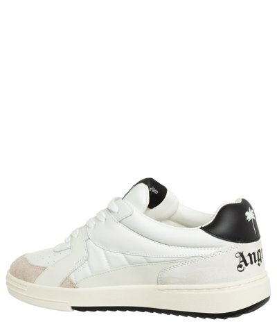 Shop Palm Angels University Sneakers In White