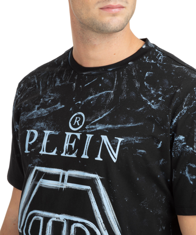 Shop Philipp Plein Hexagon T-shirt In Black