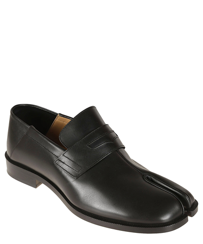 Maison Margiela Tabi Loafers In Black