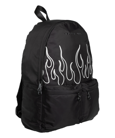 Shop Vision Of Super Flames Backpack In Black