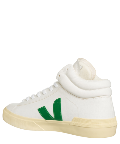 Shop Veja Minotaur High-top Sneakers In White