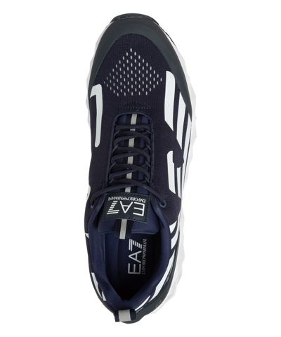 Shop Ea7 C2 Ultimate Kombat Sneakers In Blue