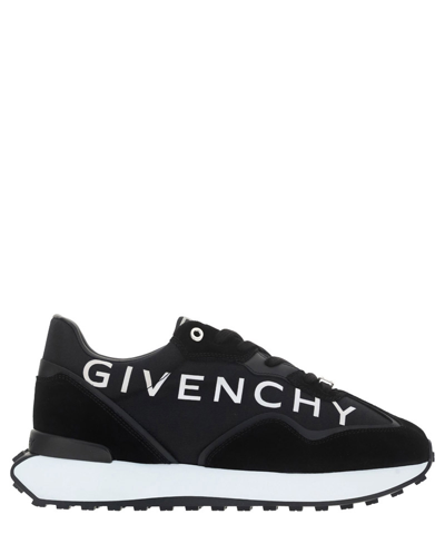 Shop Givenchy Giv Runner Sneakers In Black