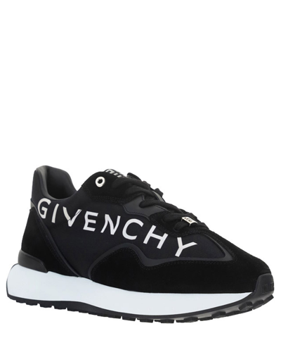 Shop Givenchy Giv Runner Sneakers In Black