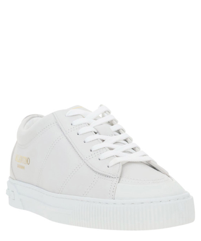 Shop Valentino Cityplanet Sneakers In White