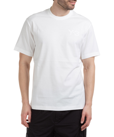 Shop Y-3 T-shirt In White