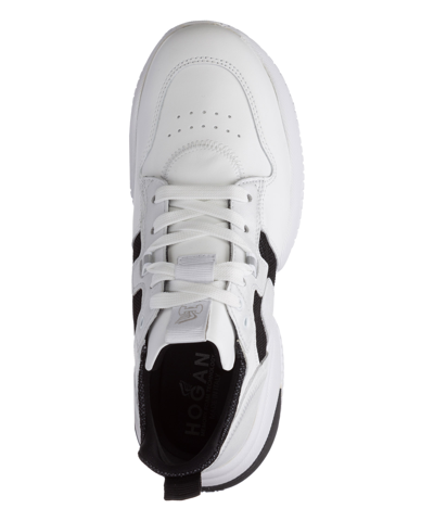 Shop Hogan Interaction Sneakers In White