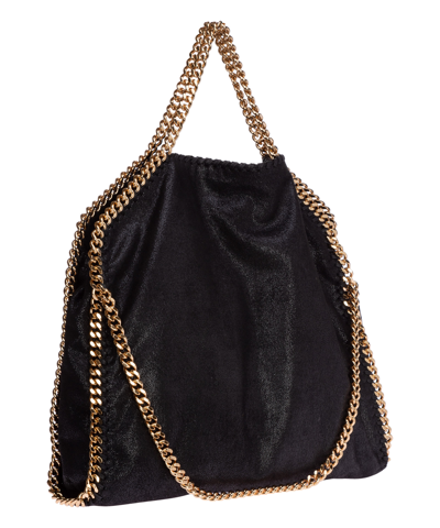 Shop Stella Mccartney Falabella Handbag In Black