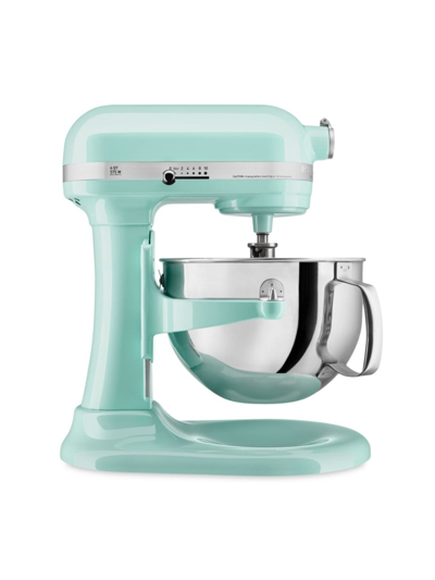 Shop Kitchenaid Professional 600 Series 6 Qt. Bowl-lift Stand Mixer & Pouring Shield In Ice