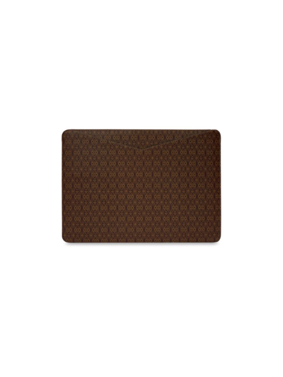 Shop Wolf Signature 13* Laptop Sleeve In Brown