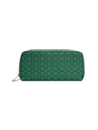 Shop Wolf Signature Travel Case In Green