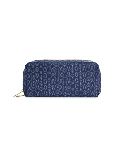 Shop Wolf Signature Travel Case In Blue