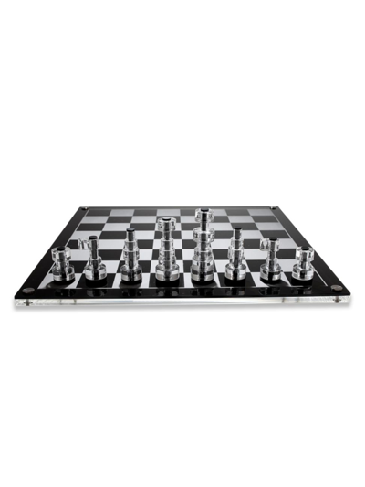 Shop Luxe Dominoes Luxe 3d Chess Set In Black
