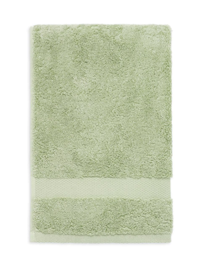 Shop Sferra Bello Hand Towel In Leaf