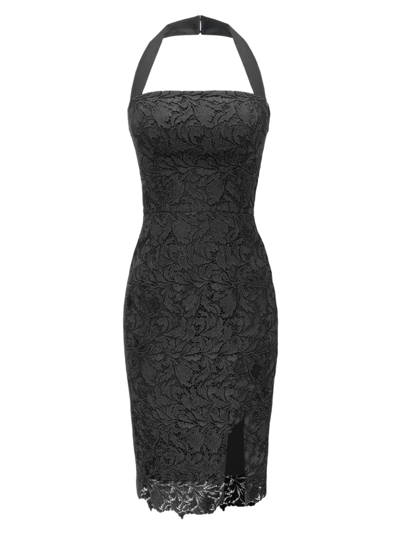 Shop Dress The Population Women's Katya Sleeveless Lace Dress In Black