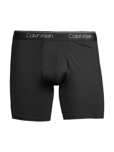 Shop Calvin Klein Men's 3-piece Micro-stretch Logo Boxer Brief Set In Black