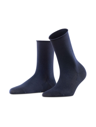 Shop Falke Women's Active Breeze Socks In Dark Navy