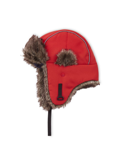Shop Andy & Evan Boy's Trapper Hat In Red
