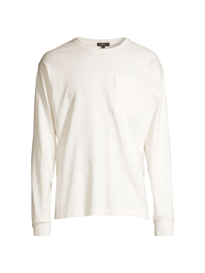 Shop Rails Men's Cyd Long-sleeve T-shirt In White