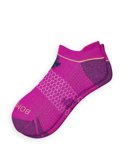 Bombas Women's Golf Ankle Socks In Bright Purple Jewel Pine | ModeSens
