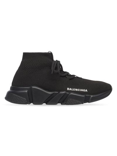 Shop Balenciaga Women's Speed Lace-up Sneakers In Black