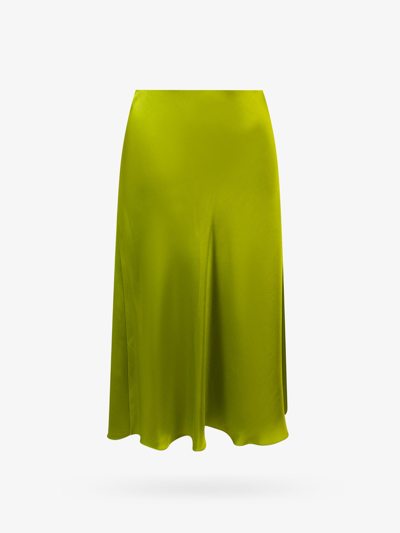 Shop Fendi Skirt In Green