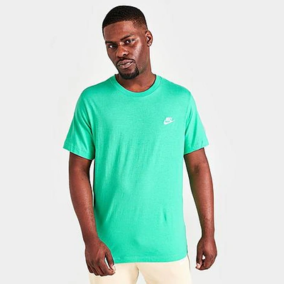 Shop Nike Sportswear Club T-shirt In Light Menta