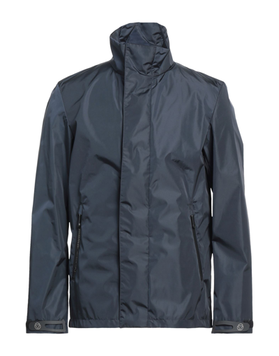 Shop Momo Design Man Jacket Midnight Blue Size Xl Nylon, Graphene, Polyamide