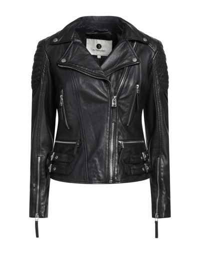 Shop Alter Ego Woman Jacket Black Size Xl Sheepskin