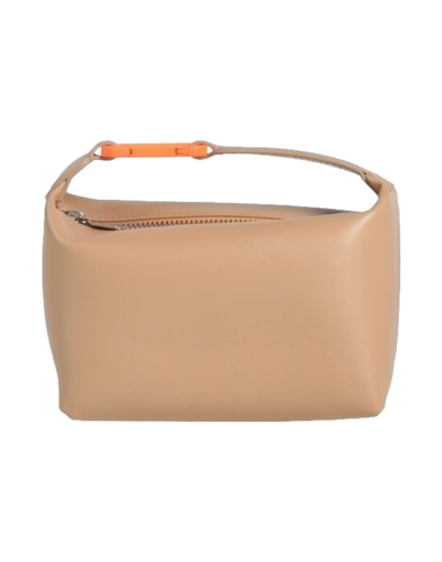 Shop Eéra Eéra Woman Handbag Beige Size - Soft Leather