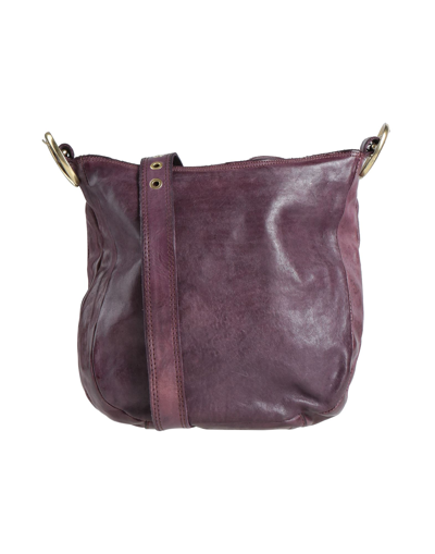 Shop Campomaggi Handbags In Purple